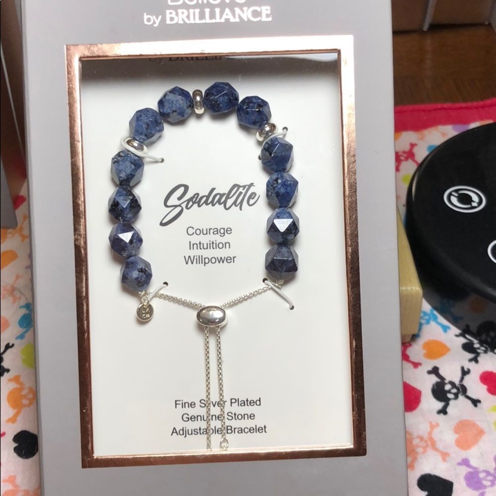Believe by Brilliance Sodalite bracelet